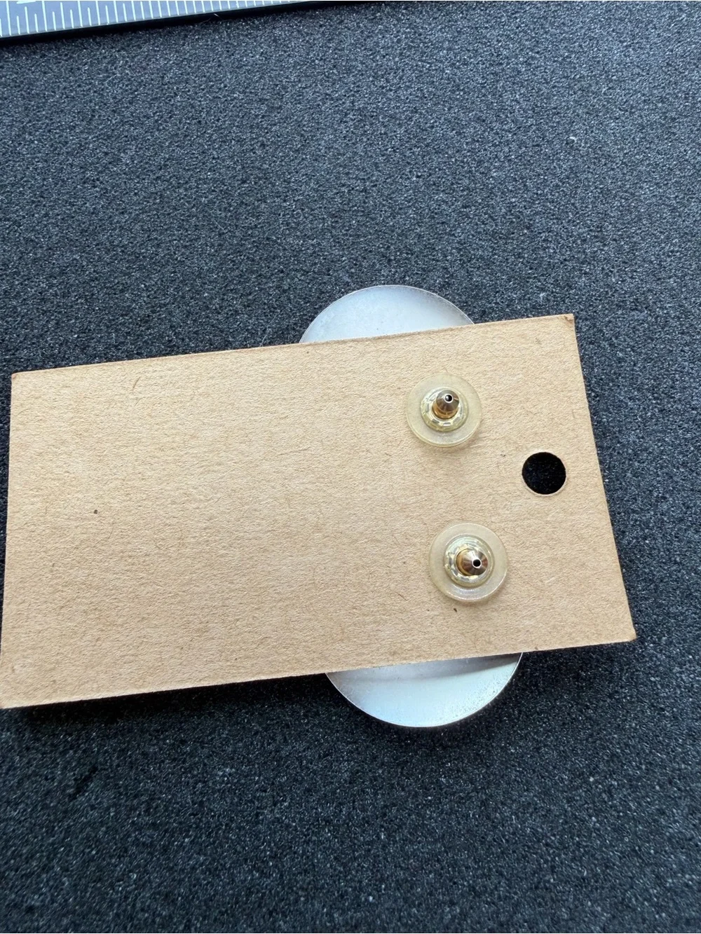 Vintage Round Stud Earrings